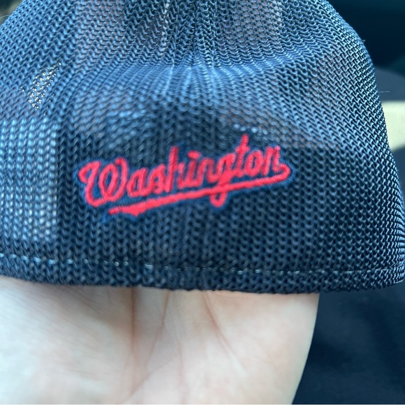 Genuine Merchandise Red and Black Hat with Embroidered Logo - Picture 3 of 9